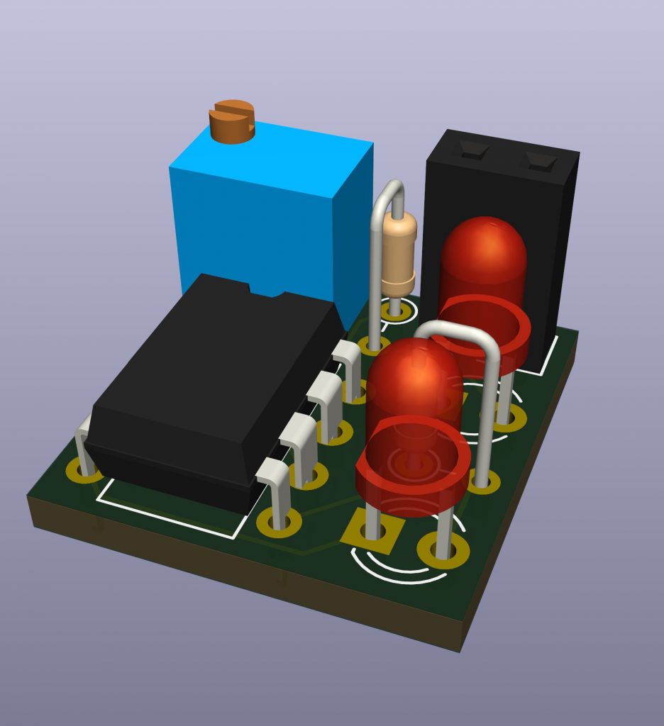 THT ATTINY Blinklicht