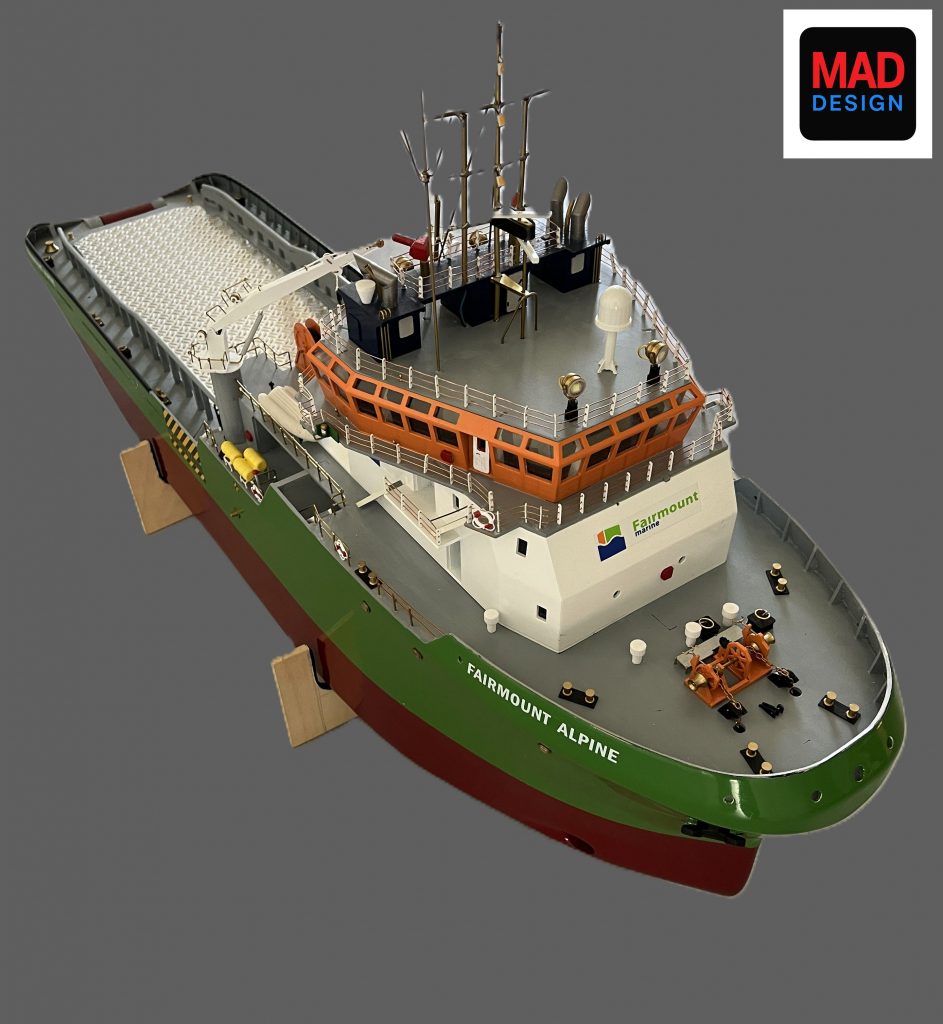 Modellschiff Fairmount Alpine 1:75