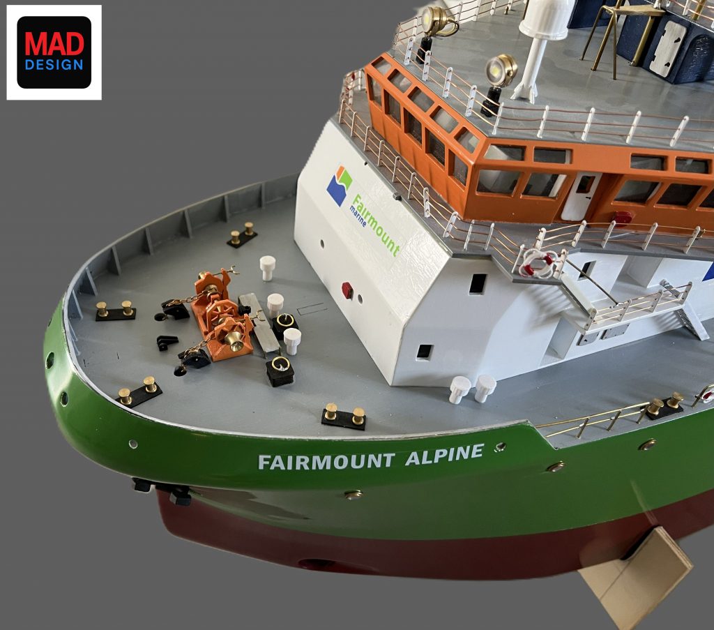 Modellschiff Fairmount Alpine 1:75