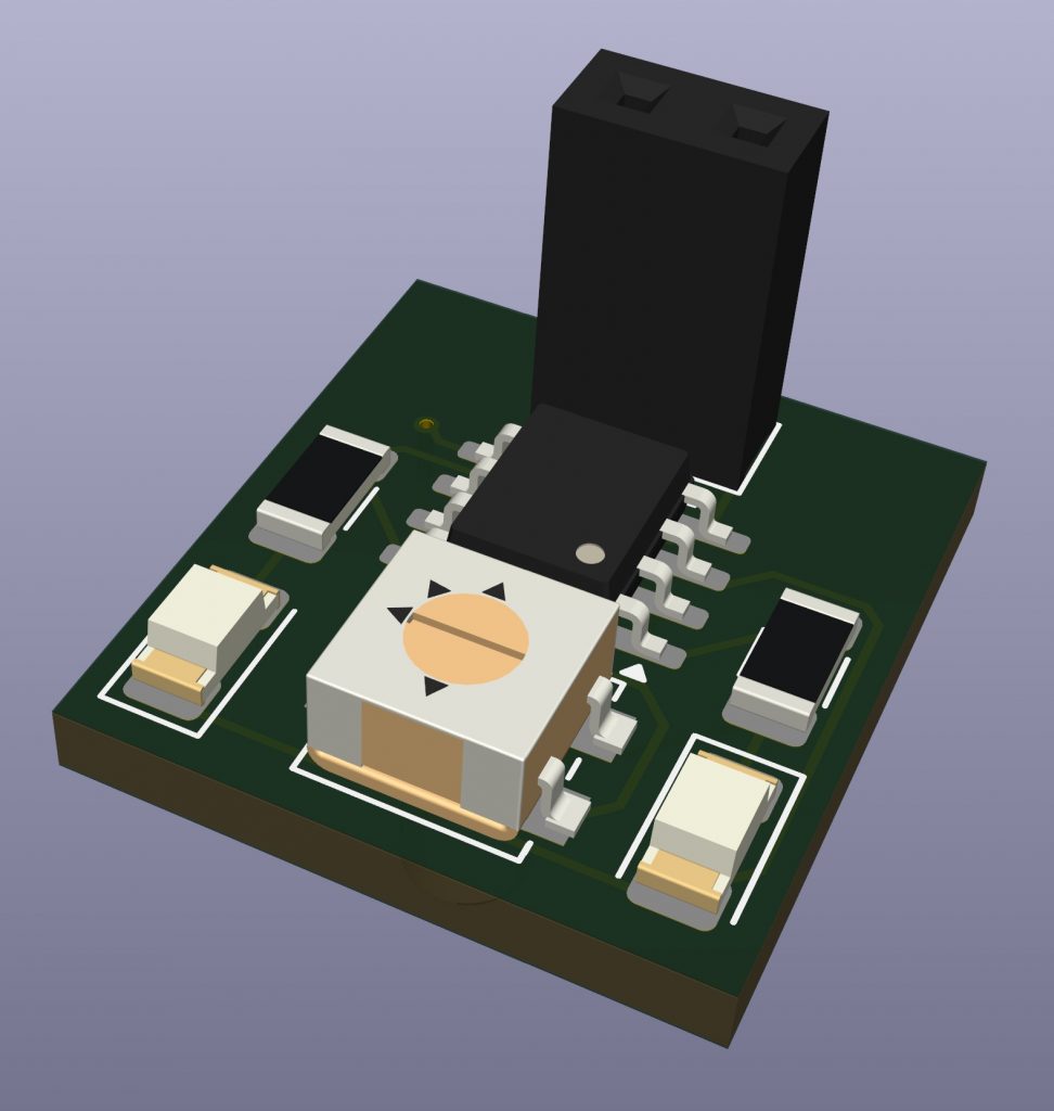 SMD LM555 Blinklicht