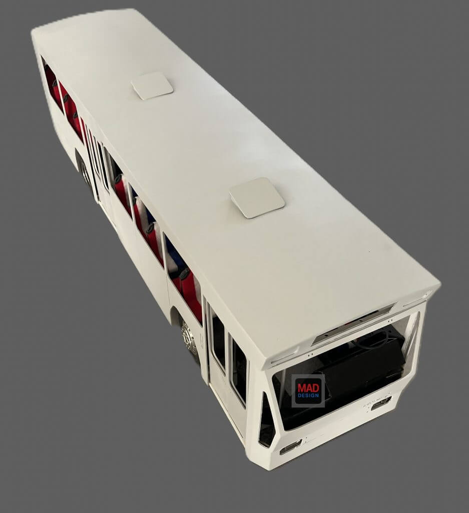 Modell BUS Renault Berliet PR100 1972 1:14