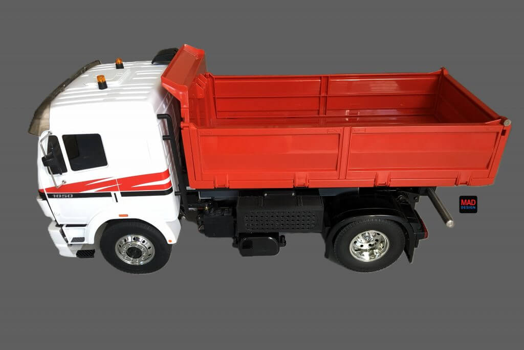 Modell LKW MB 1850 Kipper 1:14