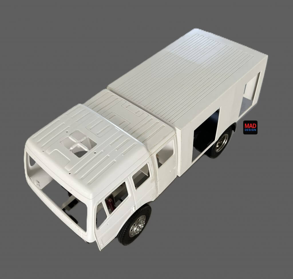 Modell LKW MB 1850 Feuerwehr 1:14