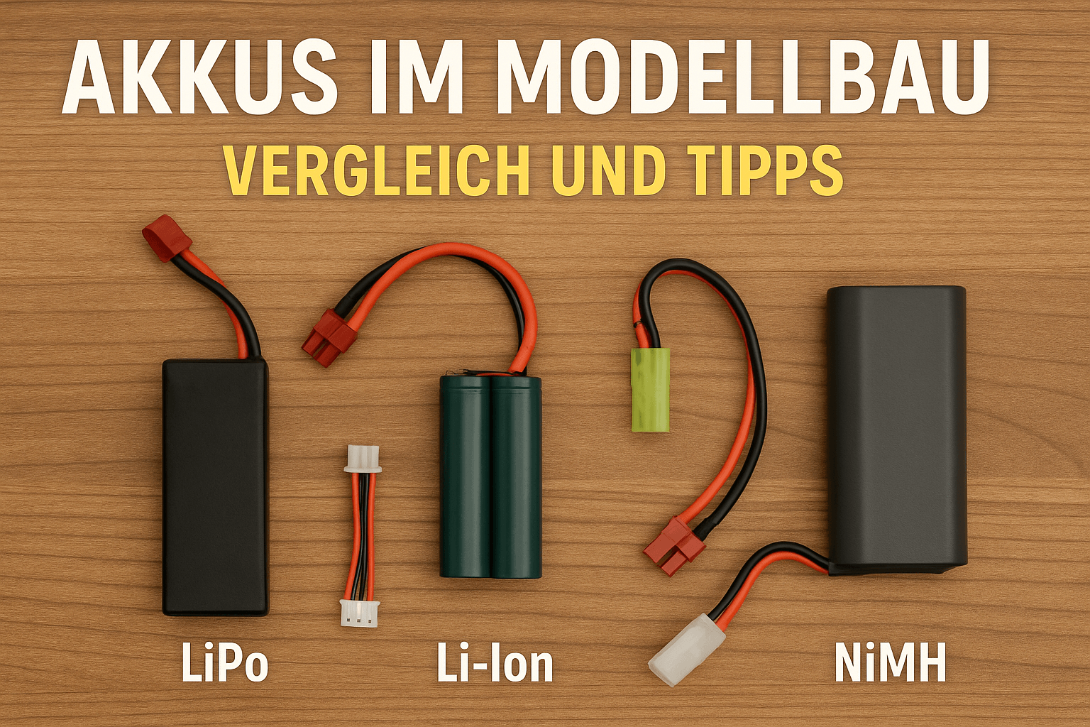 Akkus im Modellbau – was steckt dahinter?