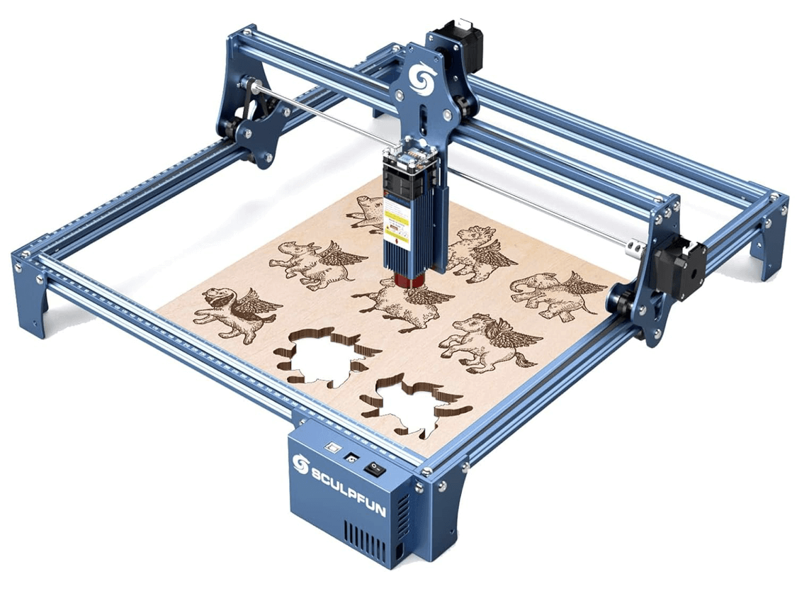 Lasercut Maschine Sculpfun S9/S10 Arbeitsfläche erweitern